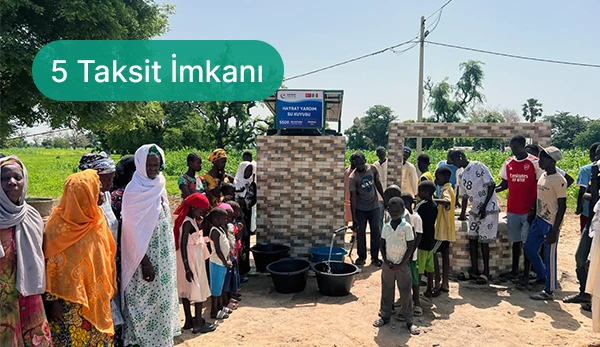 Senegal Güneş Enerjili ve Depolu Su Kuyusu