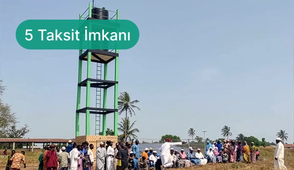 Togo - Güneş Enerjili ve Depolu Su Kuyusu