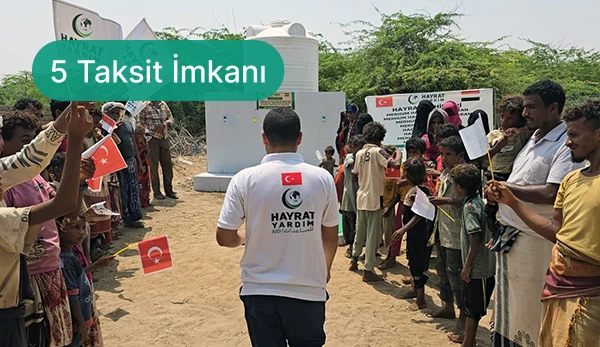 Yemen - Güneş Enerjili ve Depolu Su Kuyusu
