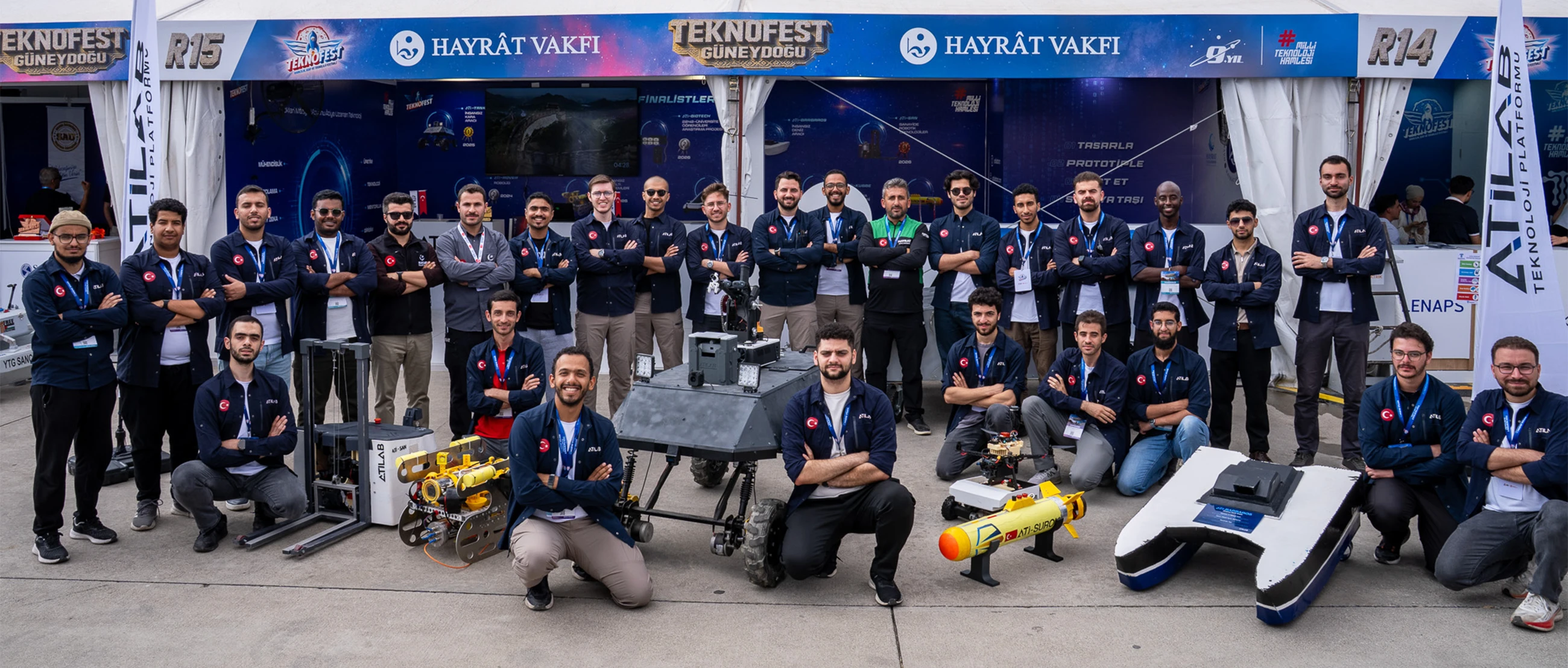 ATİLAB TEKNOFEST’te 3 Derece Kazandı